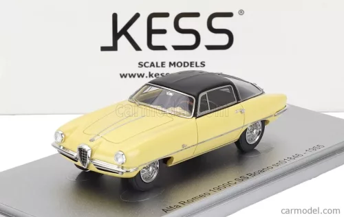ALFA ROMEO  1900C SS sn01846 BOANO 1955  YELLOW BLACK