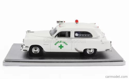 CHEVROLET  NATIONAL AMBULANCE MAPLE LEAF 1954  WHITE