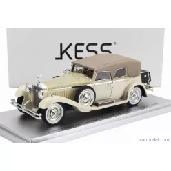   ISOTTA FRASCHINI  TIPO 8A SS CASTAGNA ch.1651 CABRIOLET CLOSED 1930  2 TONE BEIGE
