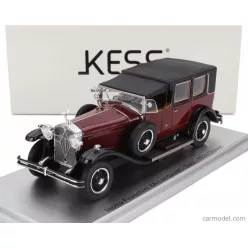   ISOTTA FRASCHINI  TIPO 8A LANDAULET SALA SEMICONVERTIBLE CLOSED 1924  BORDEAUX BLACK