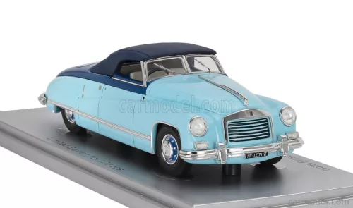 ISOTTA FRASCHINI  8C MONTEROSA BONESCHI CABRIOLET CLOSED 1948  2 TONE BLUE BLACK