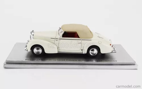 BENTLEY  MKVI DROPHEAD COUPE GRABER CABRIOLET CLOSED 1948  WHITE