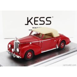   BENTLEY  MKVI DROPHEAD COUPE GRABER CABRIOLET CLOSED 1948  RED CREAM