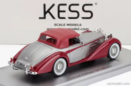 BENTLEY  MKVI DROPHEAD ch.B122DA COUPE CABRIOLET CLOSED 1949  SILVER RED