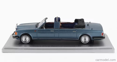 ROLLS ROYCE  SILVER SPUR LANDAULETTE SEMICOVERTIBLE OPEN 1987  BLUE MET BLACK