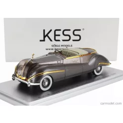   ROLLS ROYCE  PHANTOM III LABOURDETTE VUTOTAL CABRIOLET OPEN 1947  GREY GOLD MET