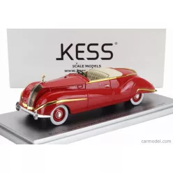   ROLLS ROYCE  PHANTOM III LABOURDETTE VUTOTAL CABRIOLET OPEN 1947  RED GOLD