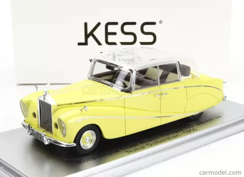 ROLLS ROYCE  SILVER WRAITH PERSPEX TOP SALOON 1956 - COLOUR MADE IN 1968  YELLOW