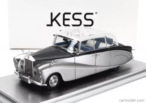ROLLS ROYCE  SILVER WRAITH PERSPEX TOP SALOON 1956 - COLOUR MADE IN 1964 FOR MOVIE - JOY HOUSE  SILVER BLUE