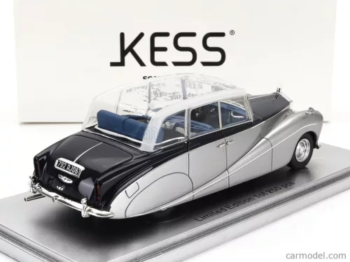 ROLLS ROYCE  SILVER WRAITH PERSPEX TOP SALOON 1956 - COLOUR MADE IN 1964 FOR MOVIE - JOY HOUSE  SILVER BLUE