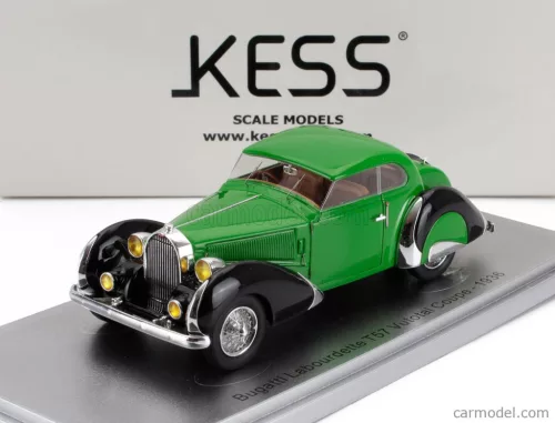BUGATTI  T57 LABOURDETTE VUTOTAL COUPE 1936  GREEN BLACK