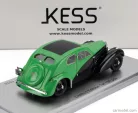 BUGATTI  57C s/n.57335 COUPE AERODYNAMIQUE CLOSED ROOF 1938  GREEN BLACK