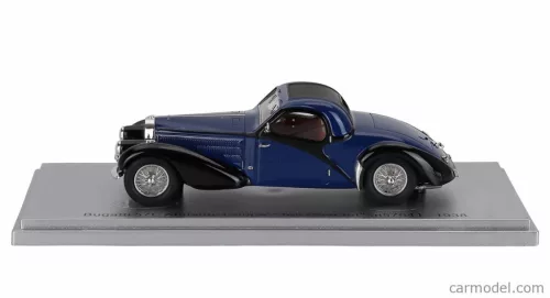BUGATTI  57C ATALANTE COUPE sn.57641 TOIT OUVRANT CLOSED ROOF 1938  BLUE BLACK
