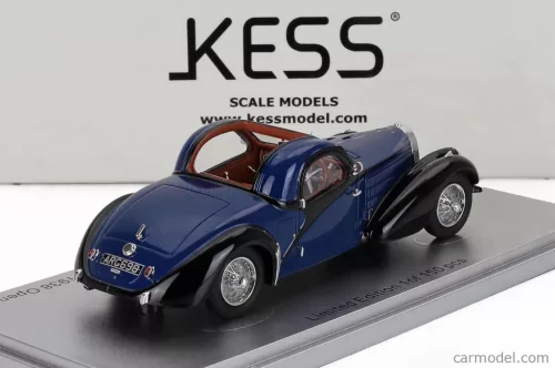 BUGATTI  57C ATALANTE COUPE sn.57641 TOIT OUVRANT OPEN ROOF 1938  BLUE BLACK