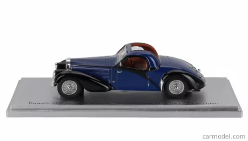 BUGATTI  57C ATALANTE COUPE sn.57641 TOIT OUVRANT OPEN ROOF 1938  BLUE BLACK