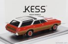 OLDSMOBILE  VISTA CRUISER 442 SW STATION WAGON 1972  RED WHITE WOOD