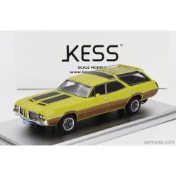   OLDSMOBILE  VISTA CRUISER 442 SW STATION WAGON 1972  YELLOW BLACK WOOD