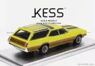 OLDSMOBILE  VISTA CRUISER 442 SW STATION WAGON 1972  YELLOW BLACK WOOD