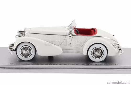 DUESENBERG  MODEL A KRUEGER SPECIAL ROADSTER OPEN 1934  LIGHT GREY