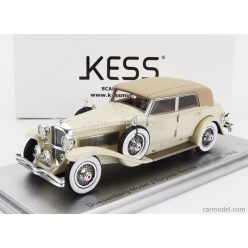   DUESENBERG  MODEL J TORPEDO BERLINE ROLLSTON 1932  2 TONE CREAM