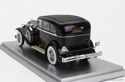 DUESENBERG  MODEL J BERLINE CLEAR VISION SEDAN BY MURPHY 1929  BLACK