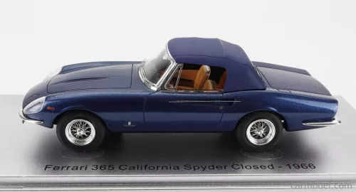 FERRARI  365 CALIFORNIA SPIDER CLOSED 1966  BLUE