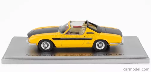 FERRARI  330 GT 2+2 sn.6109 MICHELOTTI CABRIOLET OPEN 1964  YELLOW BLACK