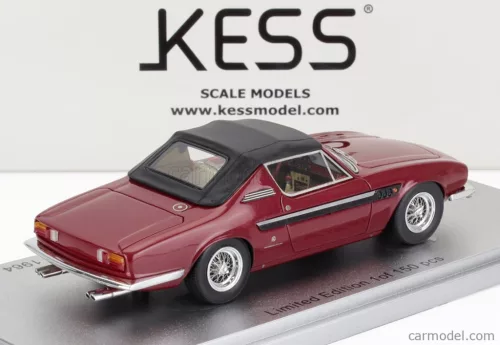 FERRARI  330 GT 2+2 sn.6109 MICHELOTTI CABRIOLET CLOSED 1964  BORDEAUX BLACK