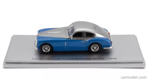 FERRARI  166 s/n.037S INTER FARINA BERLINETTA 1949  BLUE SILVER