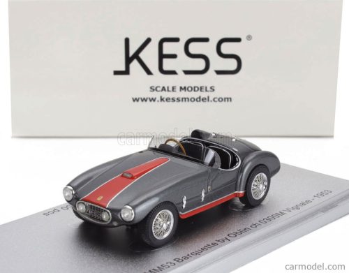 FERRARI  166 MM53 SPIDER BARQUETTE ch.0300M VIGNALE BY OBLIN 1955  GREY RED