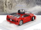 FERRARI  F40 SNOW DRIFTING IN JAPAN WITH PILOT DRIVER 1993  RED
