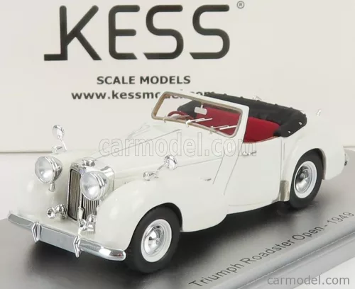 TRIUMPH  ROADSTER OPEN 1949  WHITE