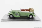 PIERCE ARROW  124 CONVERTIBLE BERLINE SEDAN LE BARON OPEN 1933  LIGHT GREEN
