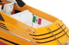 RIVA  MOTOSCAFO 32 FERRARI 1990 2x ENGINE V8 - 780CV - (24cm) - CON VETRINA - WITH SHOWCASE  YELLOW
