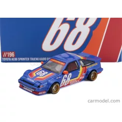  TOYOTA  SPRINTER TRUENO (AE86) N 68 KAIDO WORKS RACING V1 1983  BLUE ORANGE