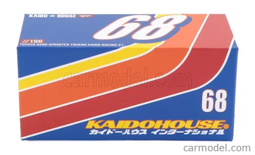 TOYOTA  SPRINTER TRUENO (AE86) N 68 KAIDO WORKS RACING V1 1983  BLUE ORANGE