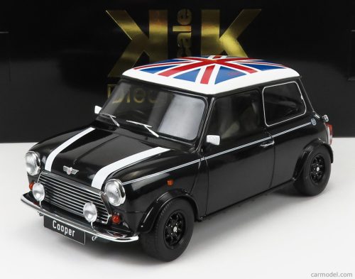 MINI  COOPER RHD 1992 WITH UNION JACK  BLACK WHITE