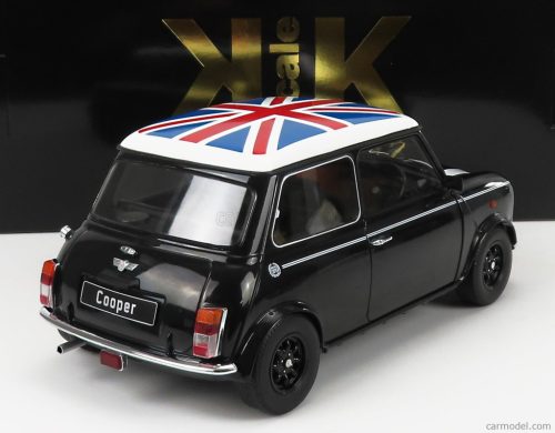 MINI  COOPER RHD 1992 WITH UNION JACK  BLACK WHITE