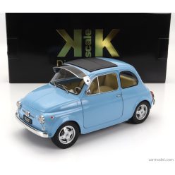 FIAT  500 F CUSTOM WITH ABARTH RIMS 1968  LIGHT BLUE