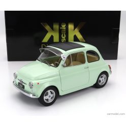 FIAT  500 F CUSTOM WITH ABARTH RIMS 1968  LIGHT GREEN