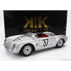   PORSCHE  550 RS SPIDER 1.5L TEAM PORSCHE KG N 37 24h LE MANS 1955 H.POLENSKY - R.VON FRANKENBERG  SILVER