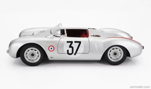 PORSCHE  550 RS SPIDER 1.5L TEAM PORSCHE KG N 37 24h LE MANS 1955 H.POLENSKY - R.VON FRANKENBERG  SILVER