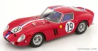 FERRARI  250 GTO 3.0L V12 COUPE TEAM PIERRE NOBLET N 19 2nd 24h LE MANS 1962 JEAN GUICHET - PIERRE NOBLET  RED WHITE BLUE