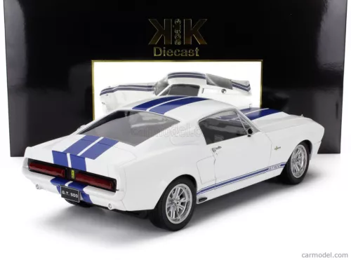 FORD USA  MUSTANG SHELBY GT500 ELEANOR COUPE 1967  WHITE BLUE