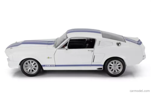 FORD USA  MUSTANG SHELBY GT500 ELEANOR COUPE 1967  WHITE BLUE