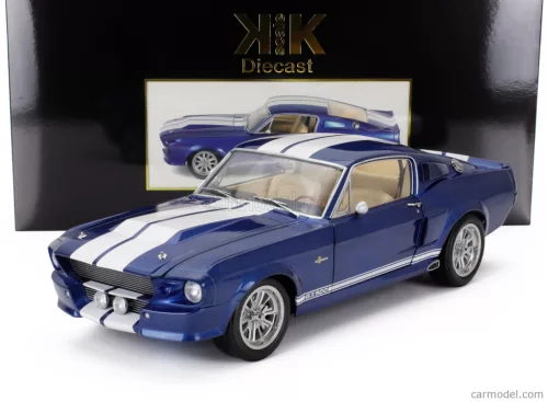 FORD USA  MUSTANG SHELBY GT500 ELEANOR COUPE 1967  BLUE WHITE