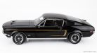 FORD USA  MUSTANG GT FASTBACK COUPE 1968  BLACK