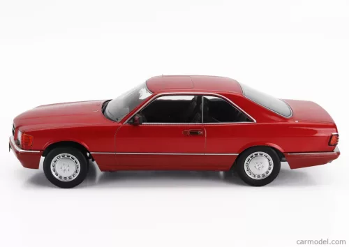 MERCEDES BENZ  S-CLASS 500 SEC (C126) COUPE 1985  RED MET