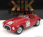 FERRARI - 166MM BARCHETTA 2.0L V12 SPIDER TEAM PETER MITCHELL-THOMSON N 22 WINNER 24h LE MANS 1949 L.CHINETTI - L.SELSDSON