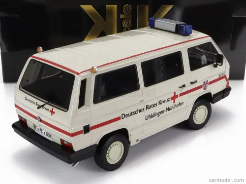 VOLKSWAGEN  T3 MINIBUS DEUTSCHES ROTES KREUZ AMBULANCE 1987